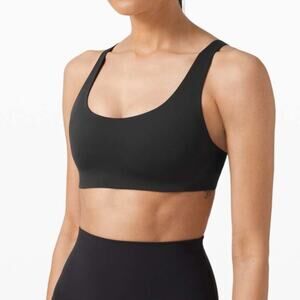 Lululemon in alignment bra black 2 NWT